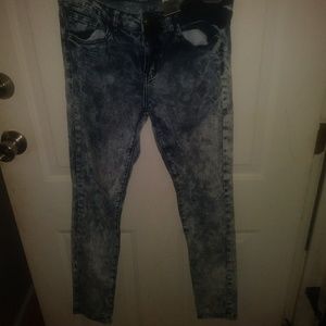 Vip Acid Wash Jeans